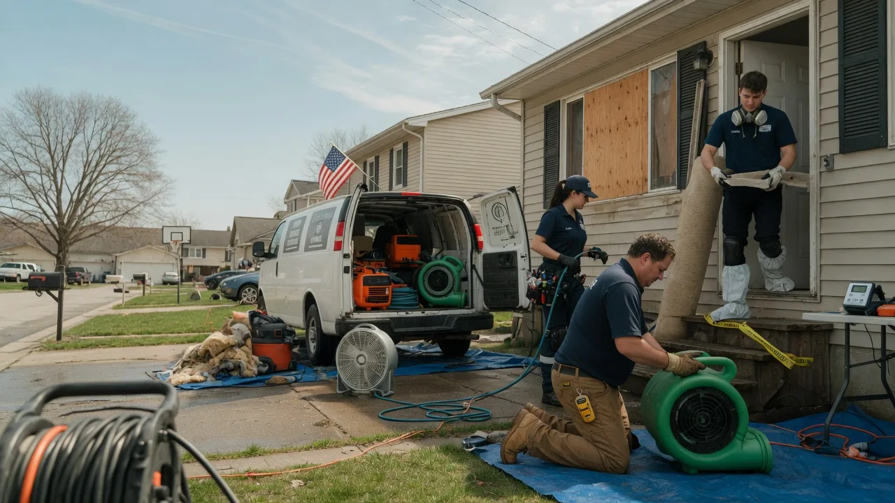 Water Damage Restoration in Fort Fairfield, ME near me